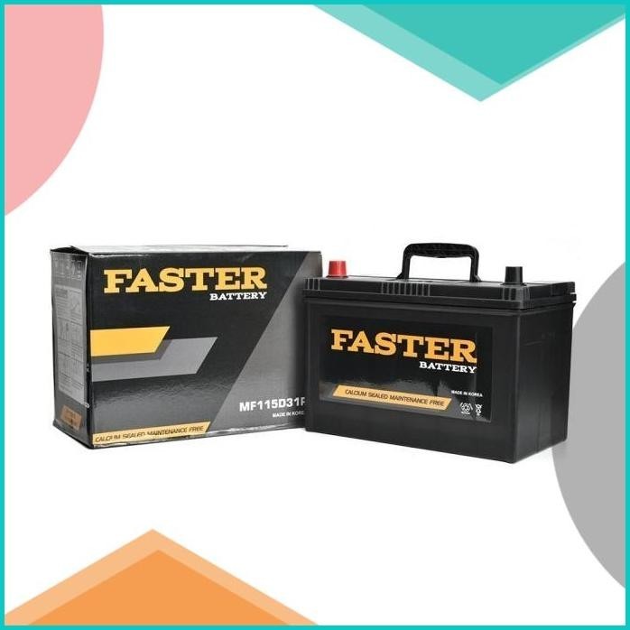 Aki MF Faster NS70L 70Ah MF80D26L - Accu Kering Baterai Premium Korea