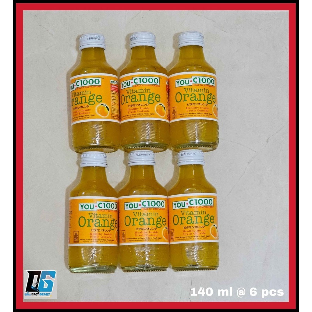 

You C 1000 140 ml - 6 pcs, Promo Gratis Ongkir Extra - Expired 2026