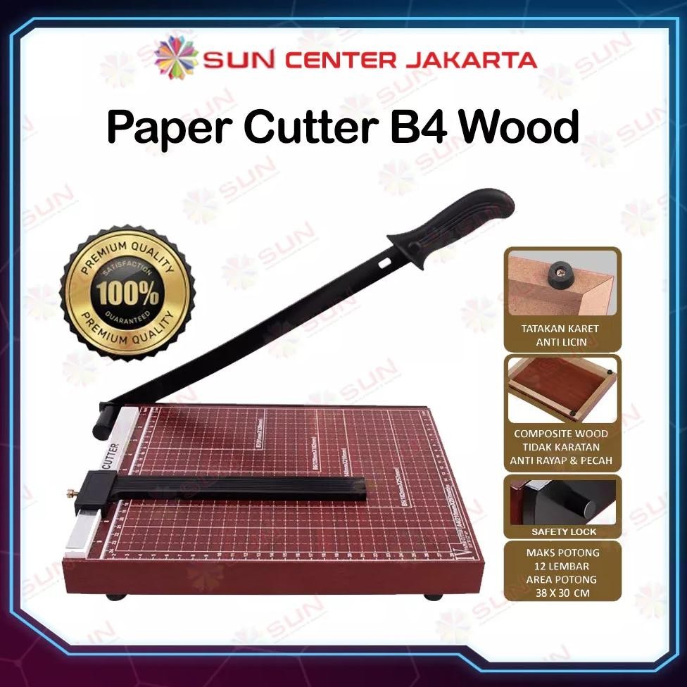 

Hrn-813 Paper Cutter Folio F4 / B4 ( Alat Potong / Mesin Pemotong Kertas Hvs, Sticker, Dos, Pvc Id Card, Yellow Board, Art Paper, Vinyl, Bontax Camel, Kertas Foto A5 A4 F4 B4 Glossy Silky Glossy Photo Paper) Best Promo