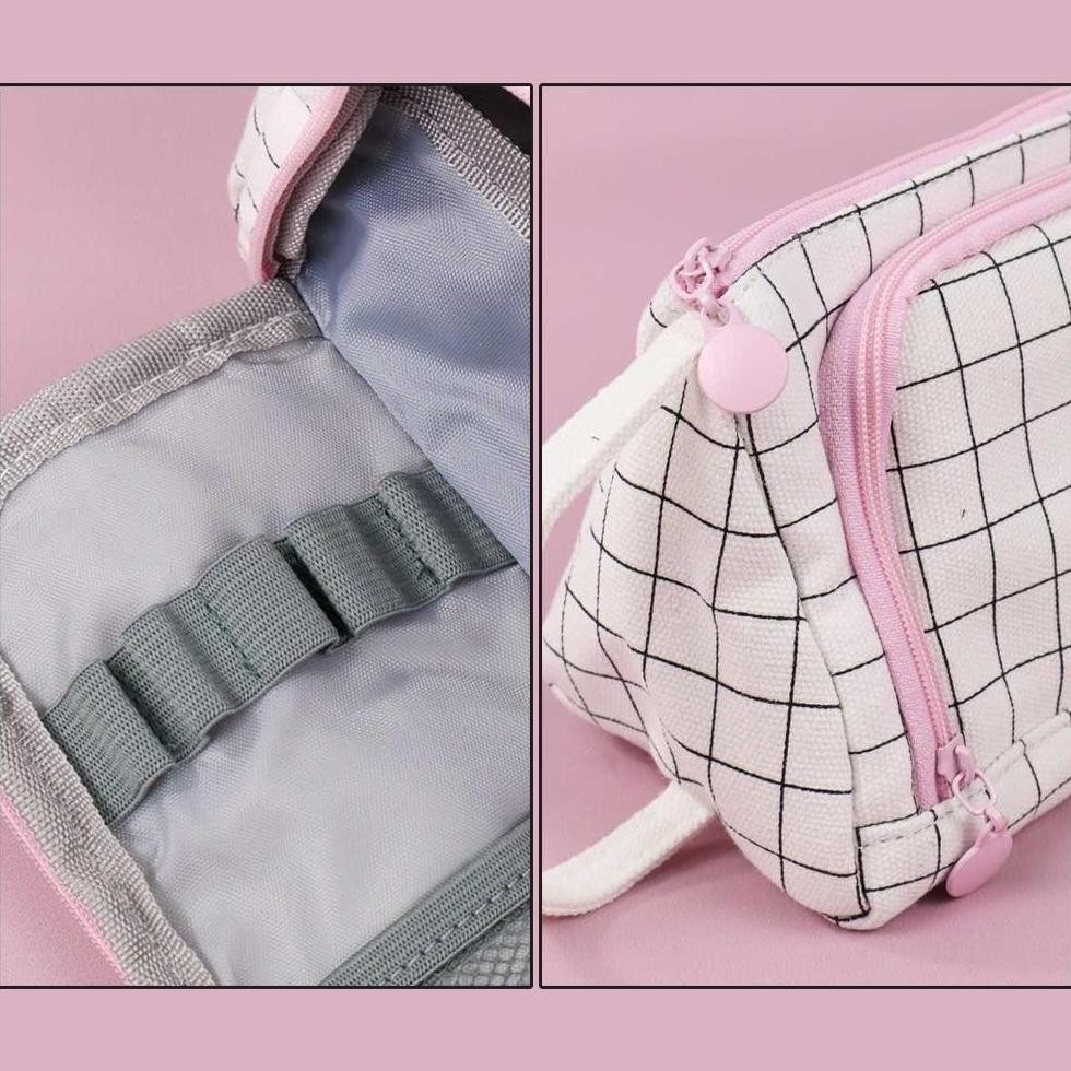 

Ufo-2025 Ak Tempat Pensil Large Capacity Pouch Stationery Motif Kotak - Pb01 - White Terlaris