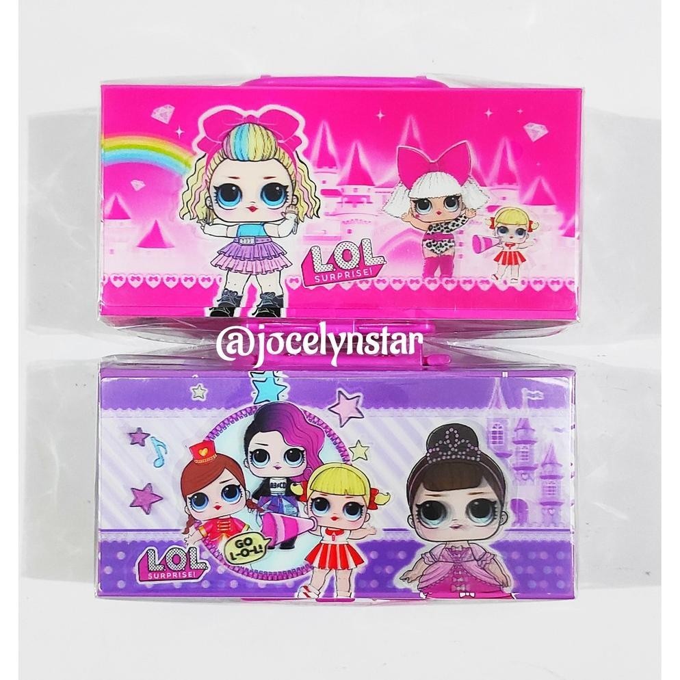

PROMO 3D - Kotak pensil pin/ kode / tempat pensil karakter hologram/3D /stationery case eqw-68