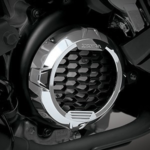 GARNISH FAN COVER HONDA SCOOPY GENIO BEAT NEW 2021 CHROME