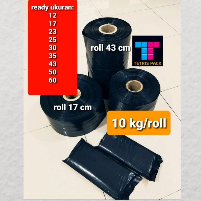 

TERMURAH plastik hitam roll packing murah