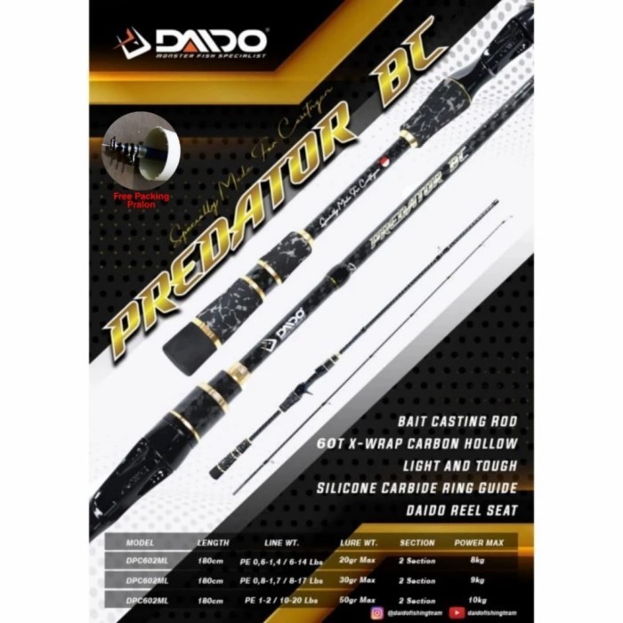 JORAN BC DAIDO PREDATOR 602 / 180CM