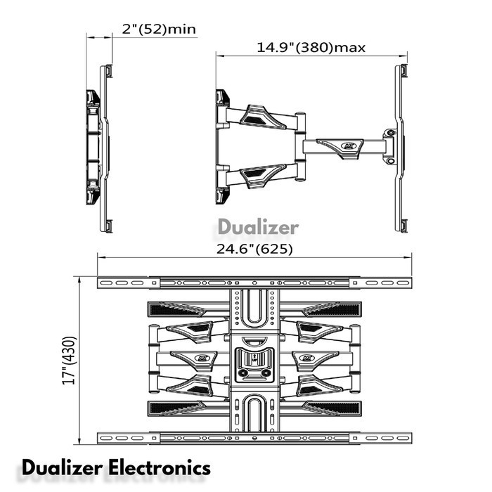 Lin Bracket Tv 49 50 55 60 65 70 75 Inch Lg Samsung Sony Changhong Coocaa