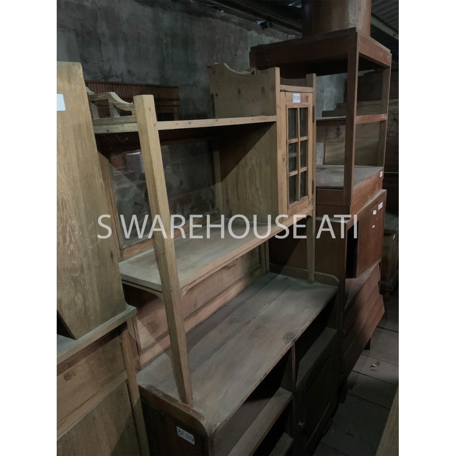 BF058 BUFET LACI / BUFET KAYU JATI ASLI