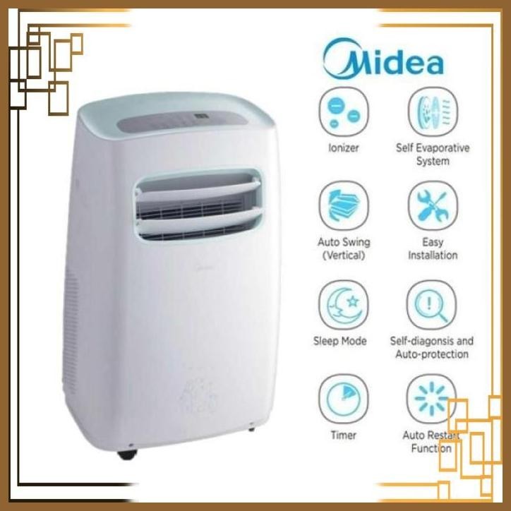 [AYE] MIDEA AC PORTABLE 1 PK MPF2-09CRN1 PENDINGIN RUANGAN