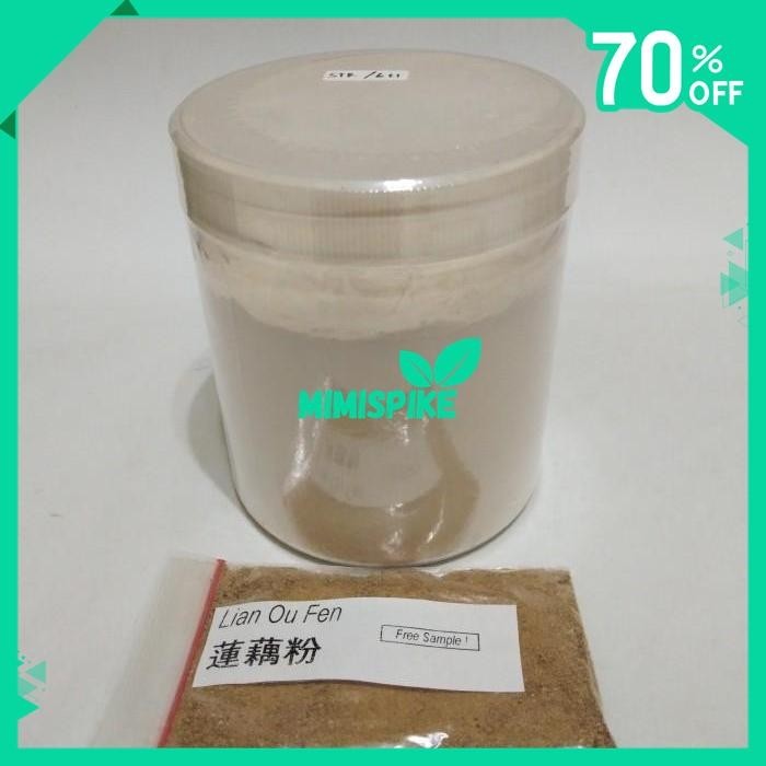 

BUBUK AKAR TERATAI LOTUS ROOT STARCH 300GR SEHAT LAMBUNG & PANKREAS BY MIMISPIKE !