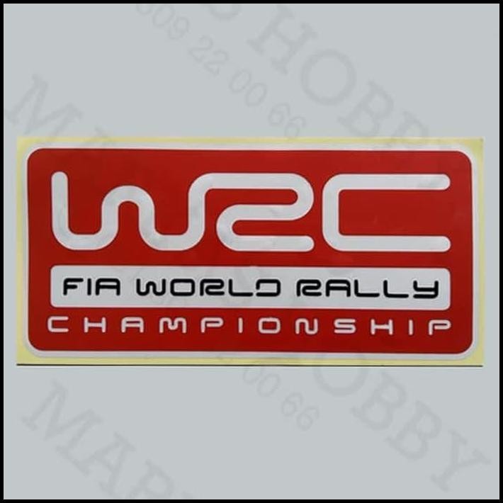 

GRATIS ONGKIR STICKER WRC FIA WORLD RALLY CHAMPIONSHIP !!!!!!
