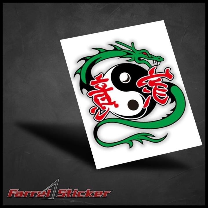 

TERMURAH STIKER NAGA TAI CHI STICKER DRAGON !!!