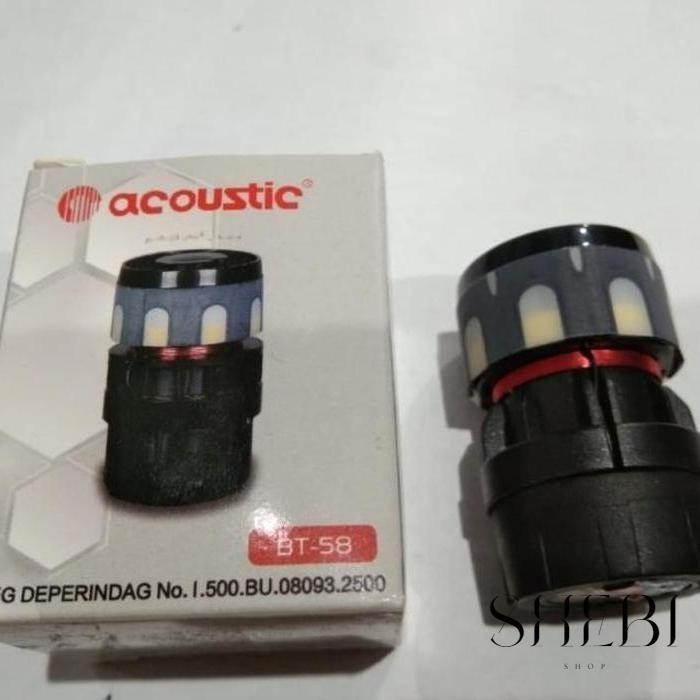 [ACOUSTIC - SPUL MIC] SPUL MIC BETA 58A MERK ACOUSTIC ASLI KUALITAS BA shebi_shop