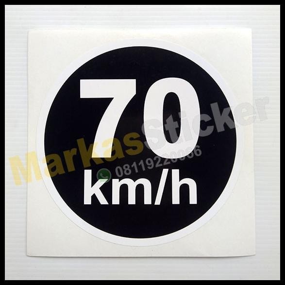 

HOT DEAL STIKER 70 KM/H !!!