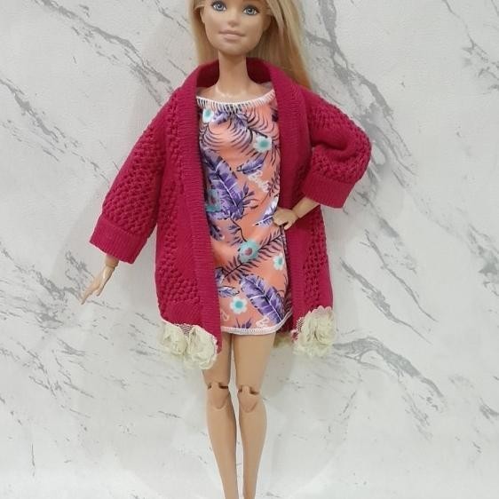 Baju Barbie K#9#/Baju Boneka Barbie Rajut