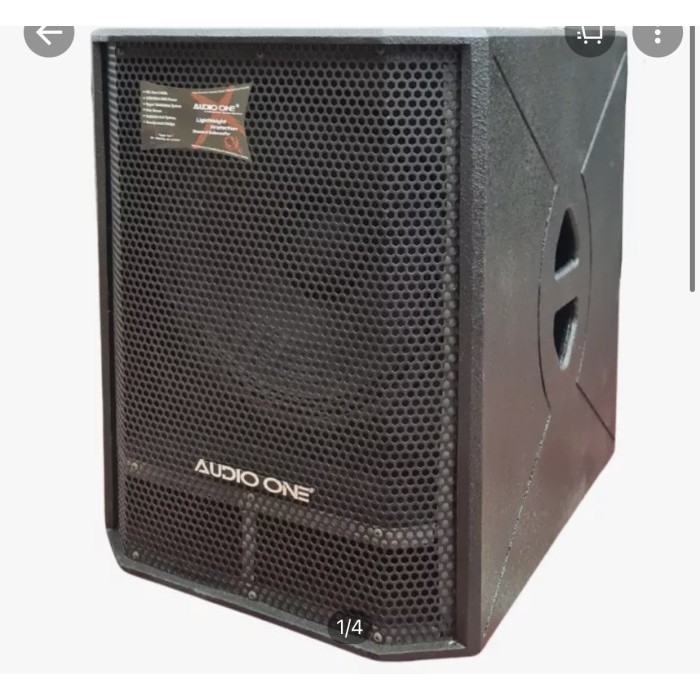 SUBWOOFER 15 INCH PASIF AUDIO ONE ORIGINAL