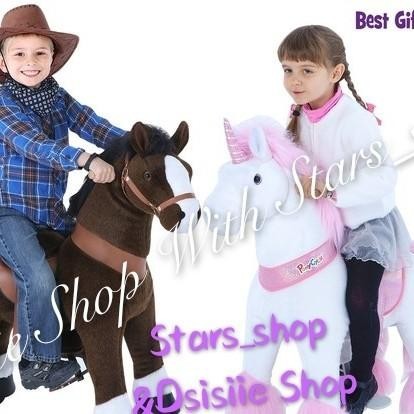 Pony Cycle Ride On Unicorn Zebra Donkey / Mainan Kuda Kudaan