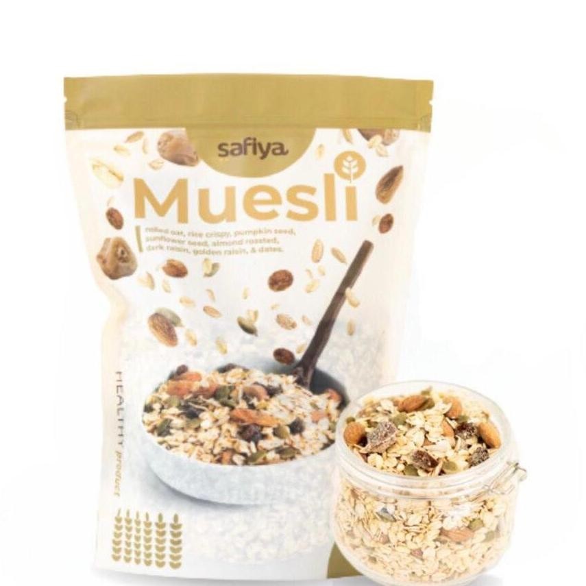 

Muesli | Muesly || Muesli Safiya | Muesli Dried Fruit X 1 Kg Safiya Sereal Makanan Ringan - Sereal Sehat Ala Oatmeal