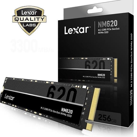 SSD NVME LEXAR 256GB NM620 2807T