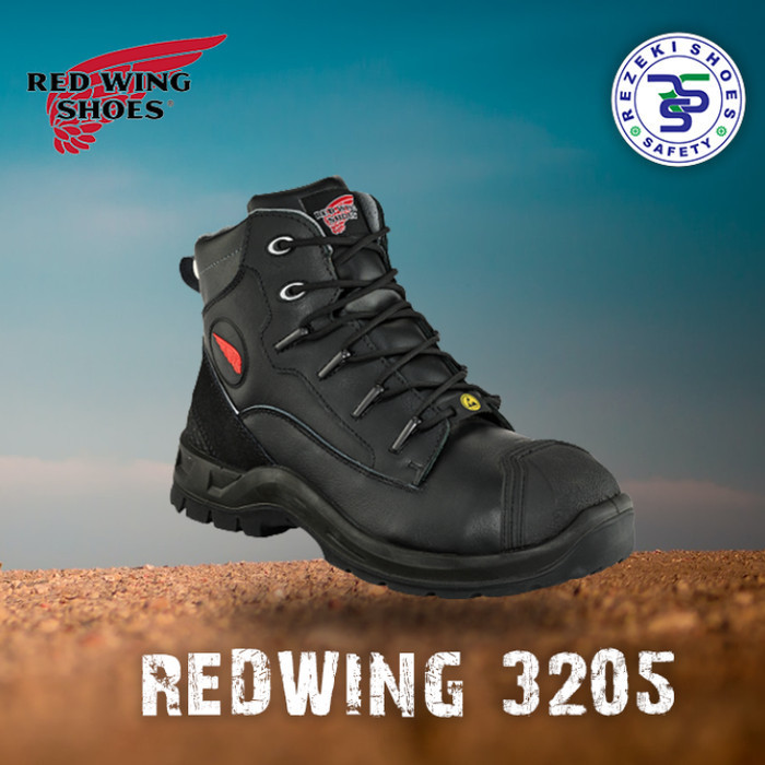 SEPATU SAFETY REDWING 3205 - SAFETY SHOES REDWING 3205