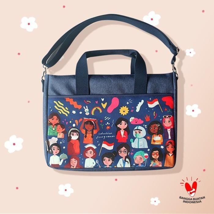 SOVLO TAS LAPTOP INDONESIAN STRONG WOMAN