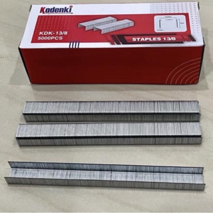 

Anak staples 8mm kodenki 13/8 isi 5000pis steples hekter tembak 8mili TOMS