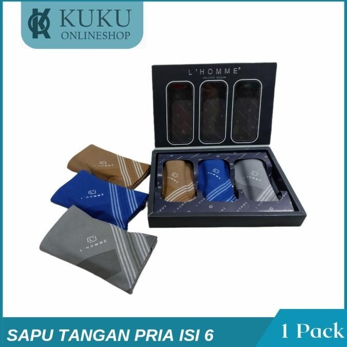 Sapu Tangan | Handkerchief | Sapu Tangan Pria Katun | Lap Muka