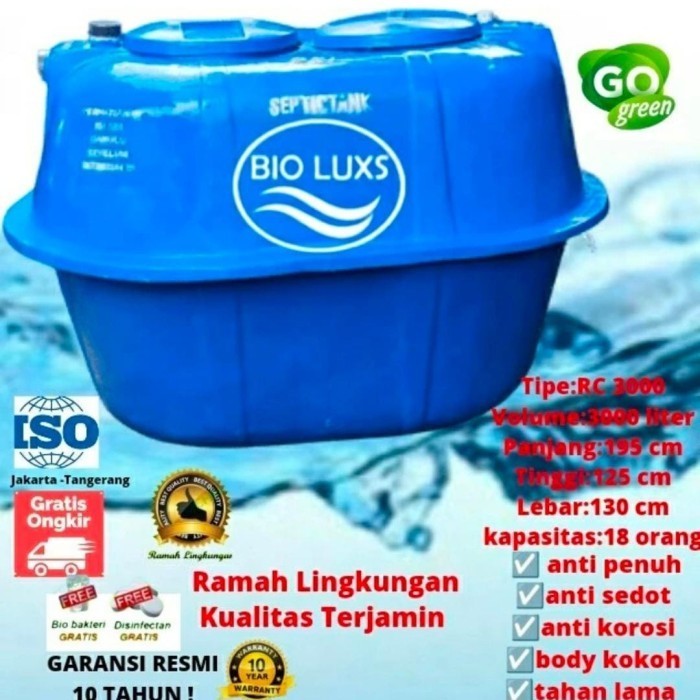 septictank, septictank biotech, 3000 liter