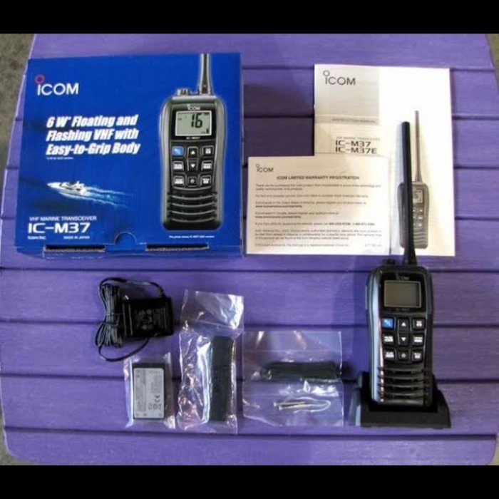 {SyaneShop} HT ICOM M 37 HT M37 Marine Berkualitas