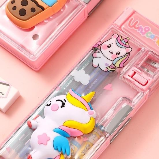 

Super Sale Sao - S5945 Pencil Case Tempat Pensil Lengkap Dengan Peruncing / Tempat Pensil Karakter / Kotak Pensil Anak / Pencil Case Magnet By05