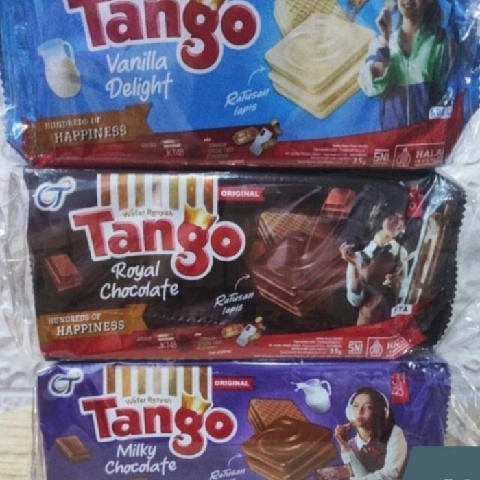 

STOK TERBATAS Waffer Tango JKT48 35 gr - [1 Karton isi 6 ban x 14 Pcs]