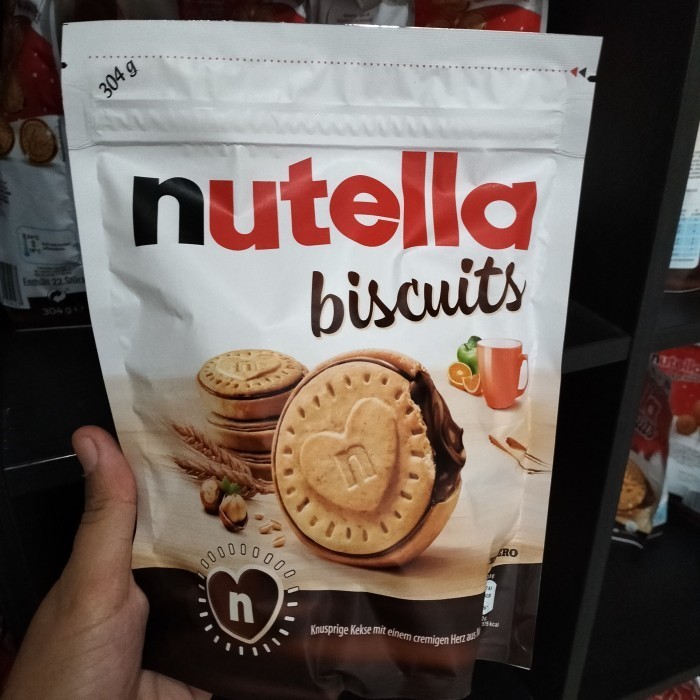 

TERMURAH Nutella biscuit enak biskuit nya