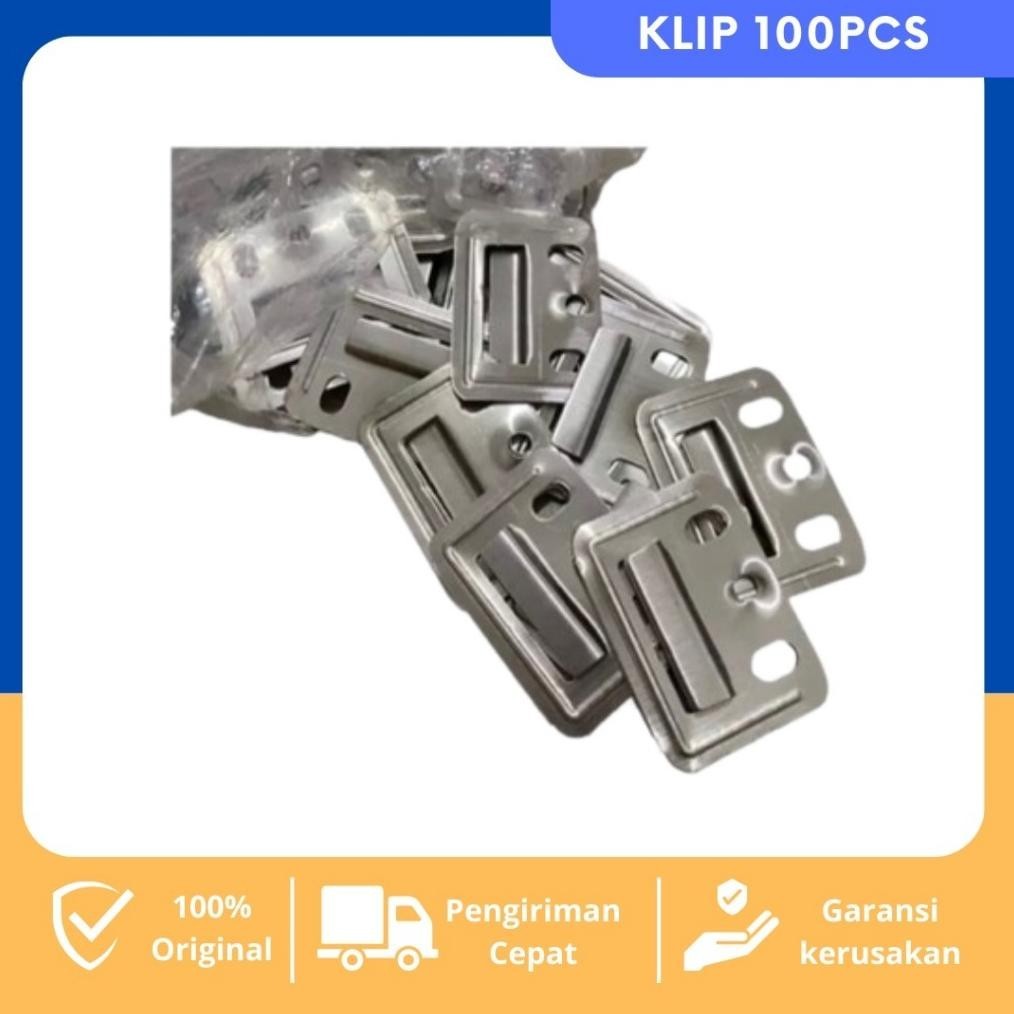 

By05 Klip Wpc Panel 100Pcs Kekinian