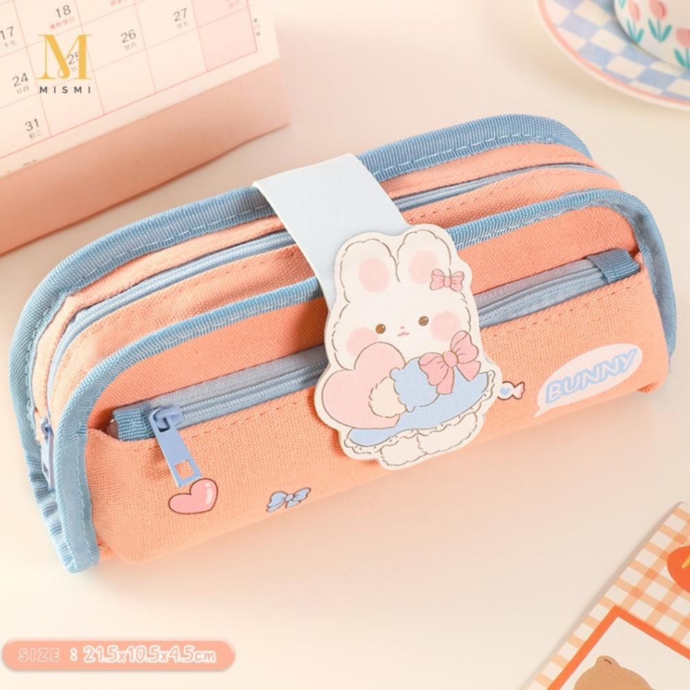 

Rwet-23 Mismi Gabriel Pencil Case Dual Slot Kapasitas Besar Tempat Pensil Sekolah Cute Stylish - Pc5G Murah