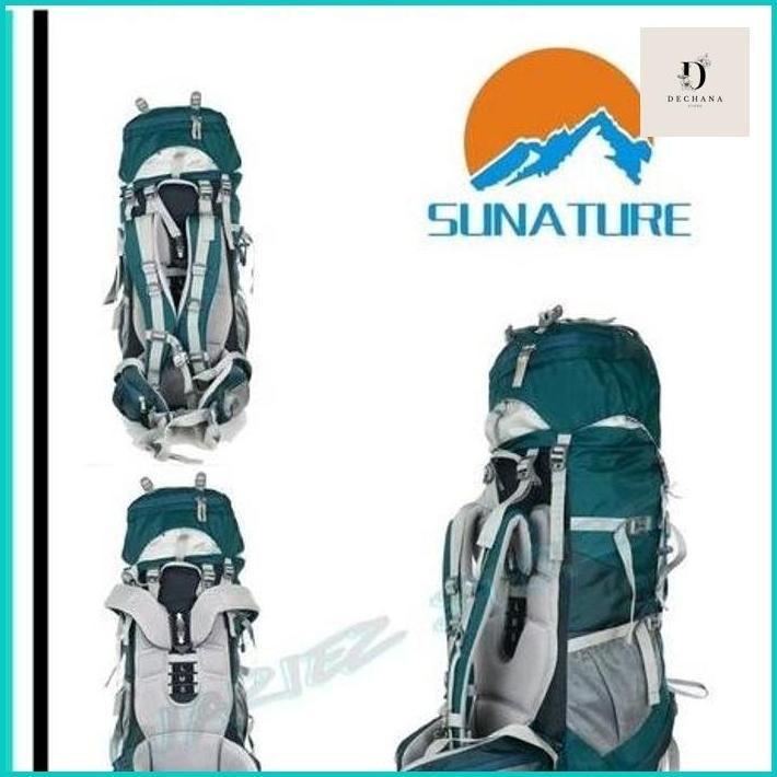 PERLENGKAPAN CAMPING Tas Gunung Sunature 75L Tas Carrier 9813 Sdk