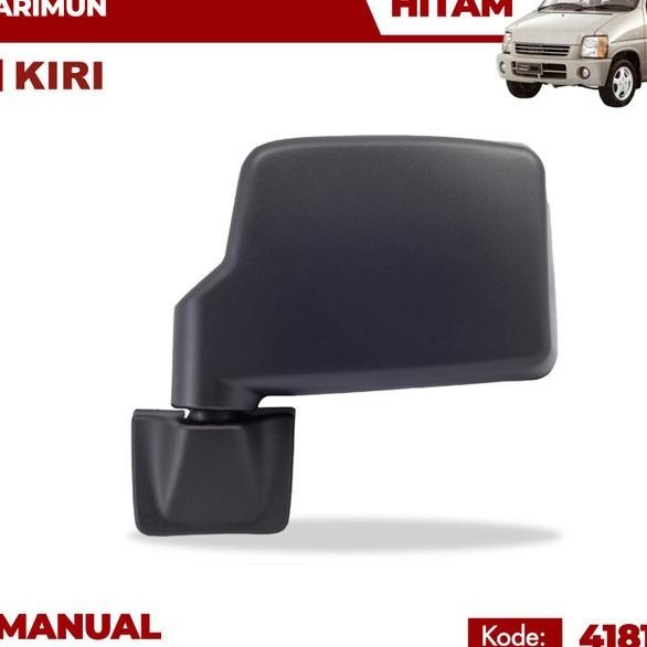 Emgi - Spion Mobil Karimun Kotak - Manual Hitam