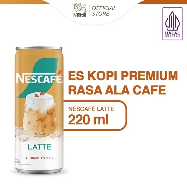 

NESCAFE Kopi Minuman Kaleng Rasa Latte Can 220ml