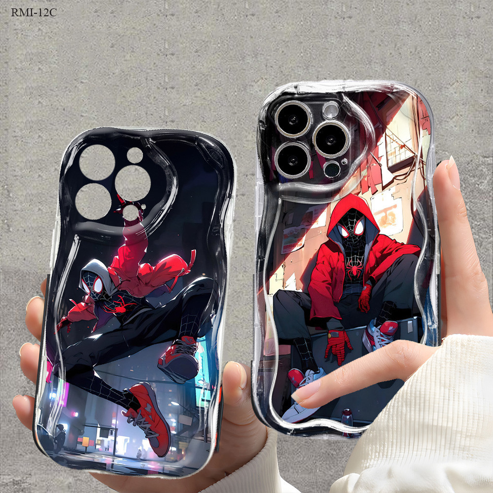 Casing Hp Untuk Xiaomi Redmi 15C 13 13C 12C 12 10C 10 9 9T 9A 9C A5 A1 A2 A3 K40 8 4G Pro SpiderMan 