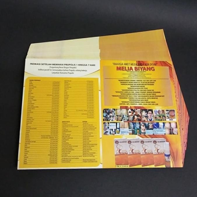 

Cetak Brosur Flyer A4 (21x29.7cm) Full Color 2 sisi 1 rim