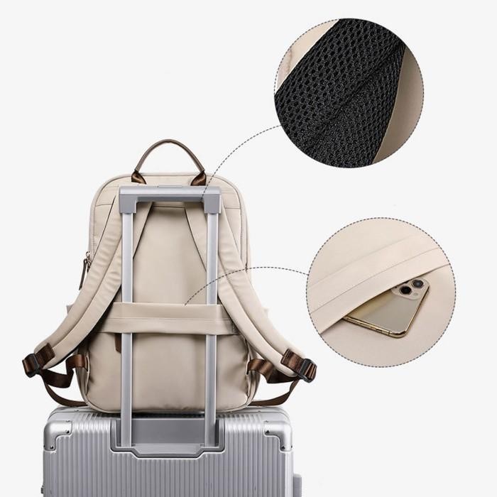 TAS RANSEL LAPTOP BACKPAK ASUS ZENBOOK FLIP 13 14 15 INCI PRIA WANITA