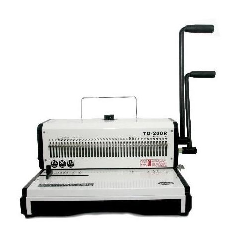 

Topas TD 200R - Mesin Jilid Spiral Ring Kawat Lubang Bulat