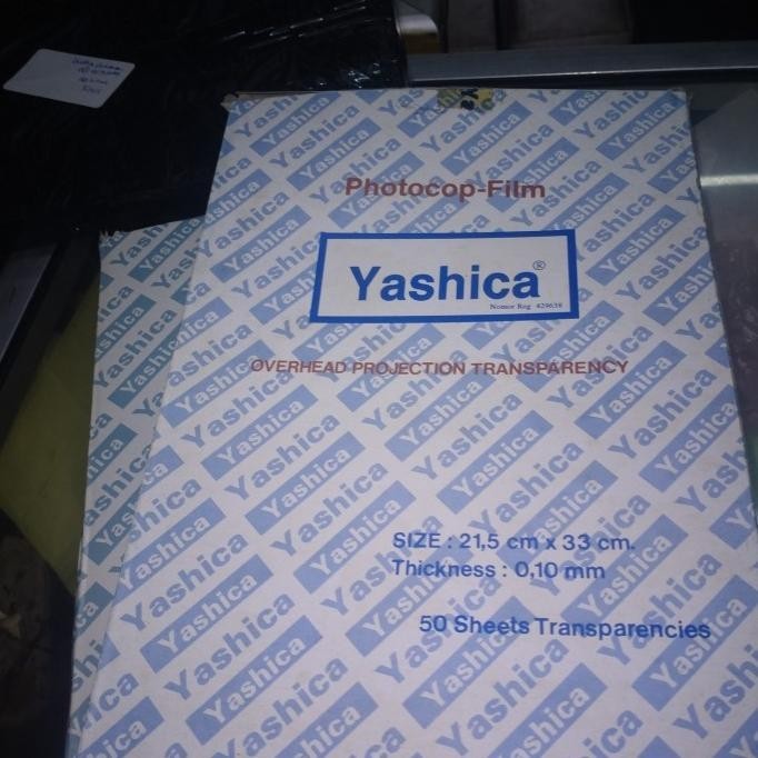 

plastik transparasi yasica F4 isi 50