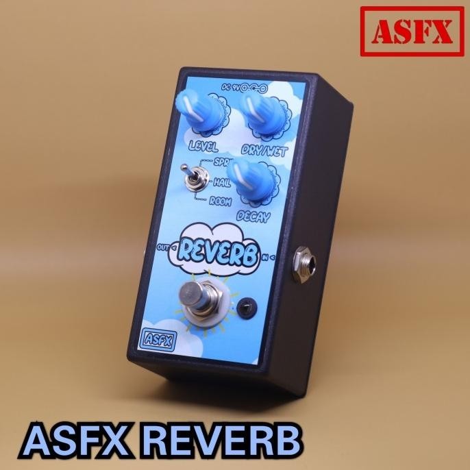 Efek Gitar Reverb Asfx Murah Guitar Pedal Stompbox As Effect