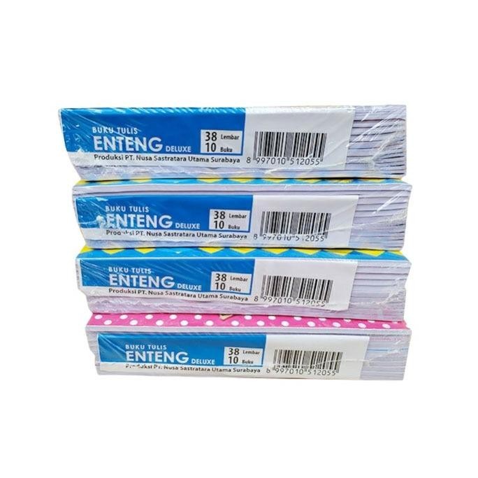 

100% 10 Pcs Buku Tulis Murah 38 Lembar Merk You By Kiky