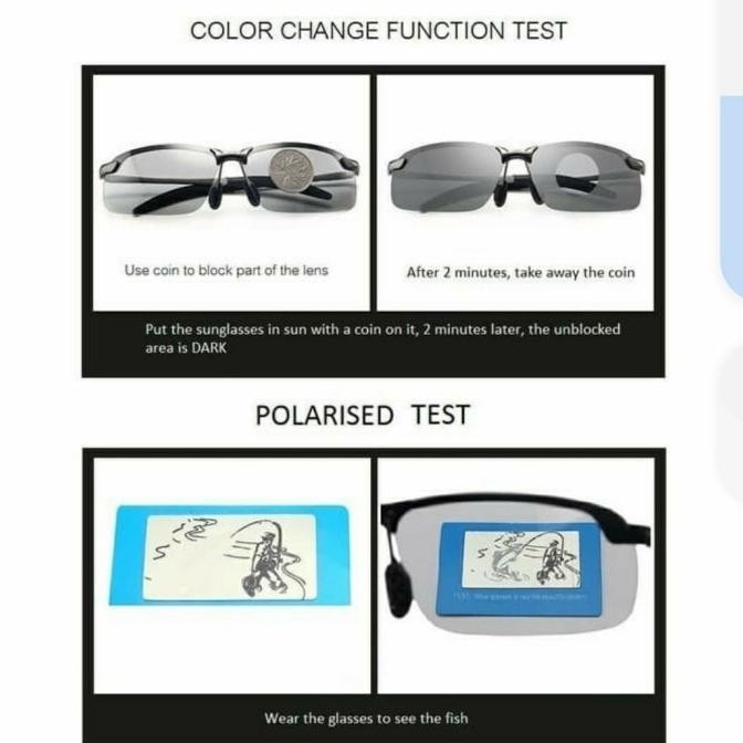 Kaca Mata Driving Polarized Uv400 Sport Sunglasses