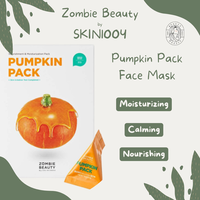 Zombie Beauty by Skin1004 Pumpkin Pack Face Mask