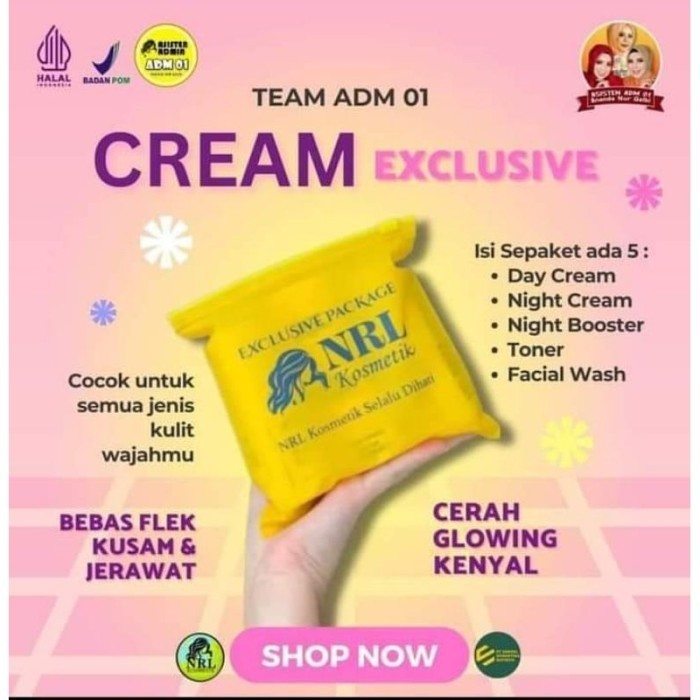 CREAM NRL BPOM CREAM NRL EXCLUSIVE CREAM NRL ORI Berkualitas