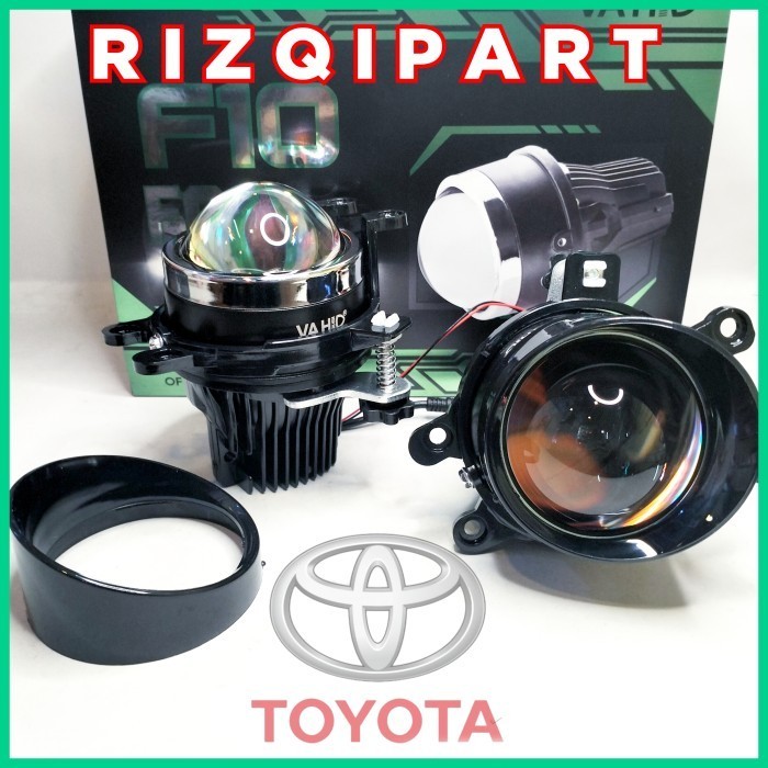 Vahid F10 foglamp Biled 3 inch 3 warna universal breket