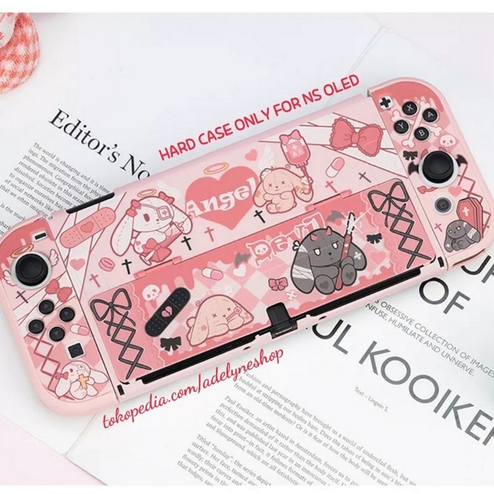 Hard Case Harajuku Pink Rabbit for Nintendo Switch OLED Geekshare