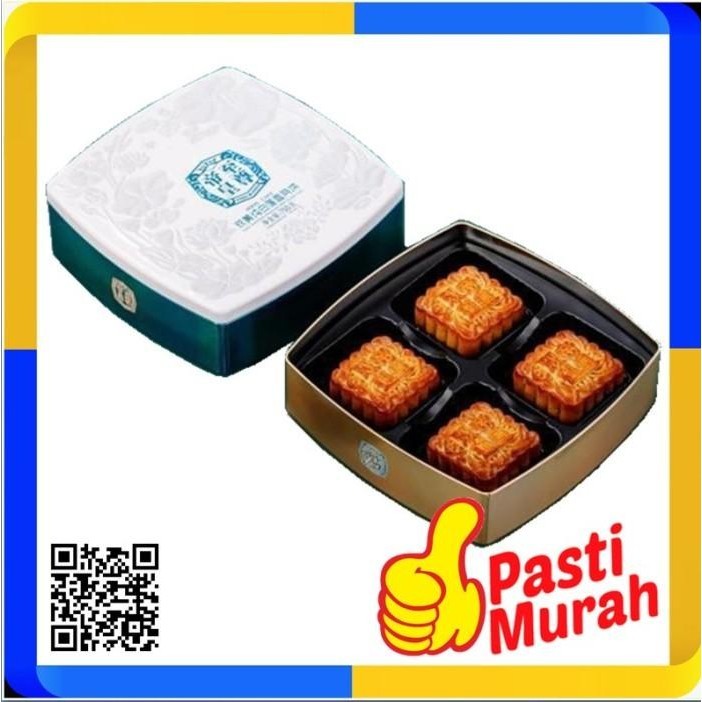 

MOON CAKE DOUBLE YOLK WHITE LOTUS PASTE KUE BULAN 2 TELUR ASIN TERATAI Kualitas Terbaik