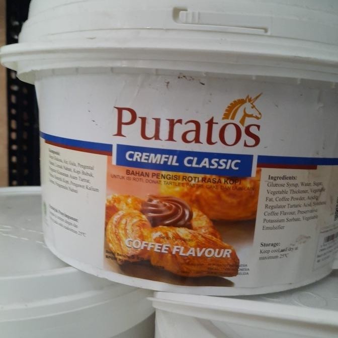 

Selai Kopi Coffee Puratos Cremfil Classic Filling 5Kg