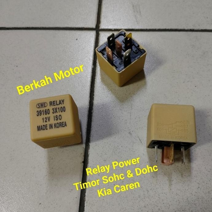 Relay Power Kaki 5 Timor Sohc Dohc Kia Caren Oem Best Seller